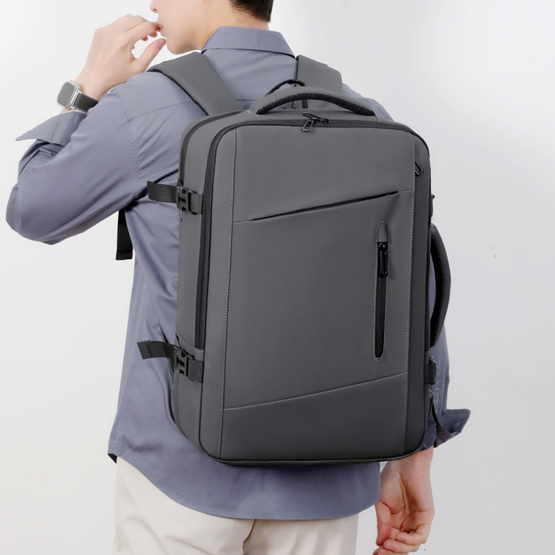 New Elite Backpack for Men with a sense of luxury expandable business travel large capacity backpack laptop backpack gift bag wholesale