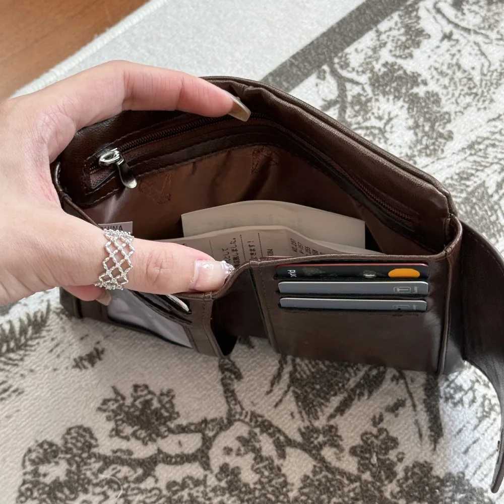 Wallet Ort Leather Texture for Women Multi-Purpose Coin Purse Zipper Closure Fre Sle Student Faion 2026 Korean New Model H260707