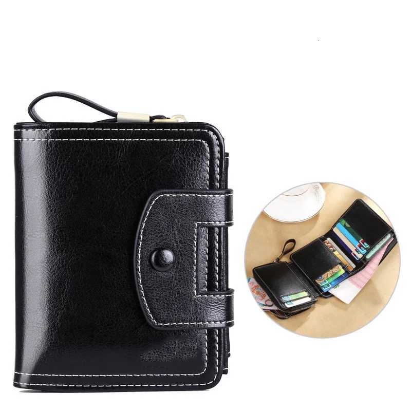 Multi-color Leather WERLLANDS Wristlet PU Snap Button Unisex Short Wallet H260707