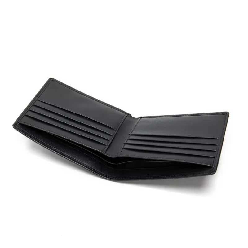 Hot Soft Genuine Leather MACHOSSY Wallet Mens Oil Cow Leather Wallets Man Small Card Holder Wallets Black Short Purse for Male H260707