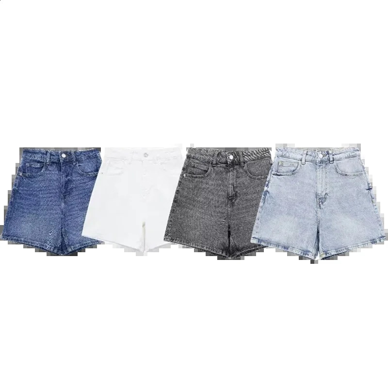 Summer Womens Casual Faionable Loose High Waist Comfortable ort Pants Wide Leg Jeans orts 260707