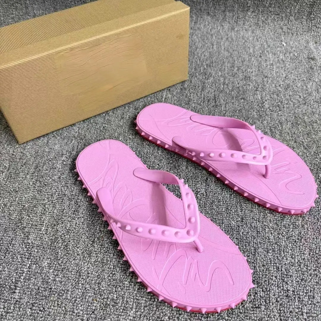 2025 Summer Mens and Womens Fashionable Flip Flops Casual Lightweight Non Slip Slippers 260707 - view 3