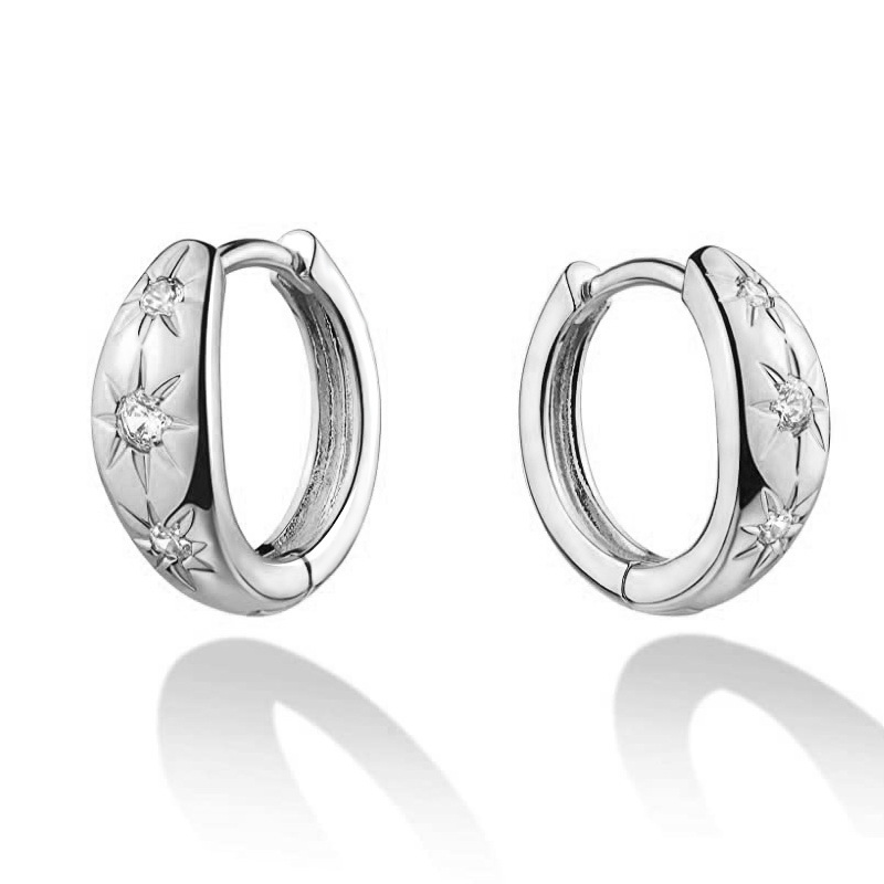 s925 sterling silver designer earrings for women elegant daily wear fashion fine jewelry gifts for ladies free shipping