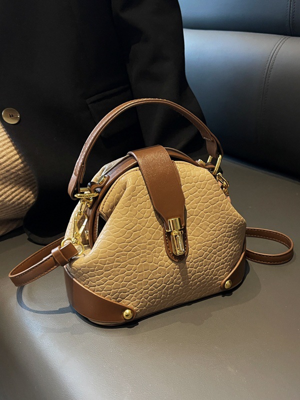 New Free shipping designer bags for womens Shoulder bags grey brown beige Fashionable versatile vintage single shoulder versatile commuting crossbody  - view 5