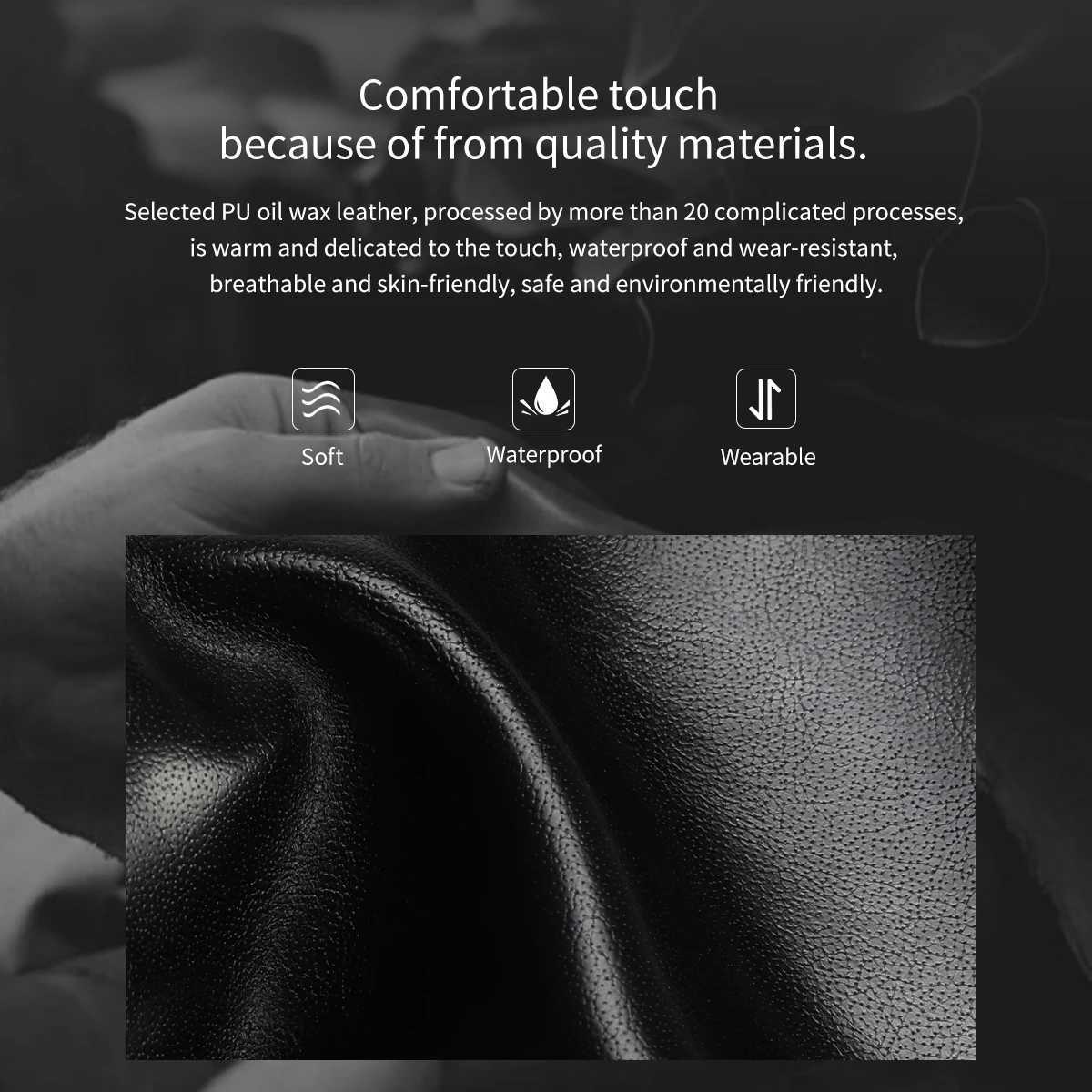 Wallets Quality Tigernu Men High Thin Money Purse Male Business Card Holder For Men Fashion PU Wallet Short Purse Light Card Bag H260707