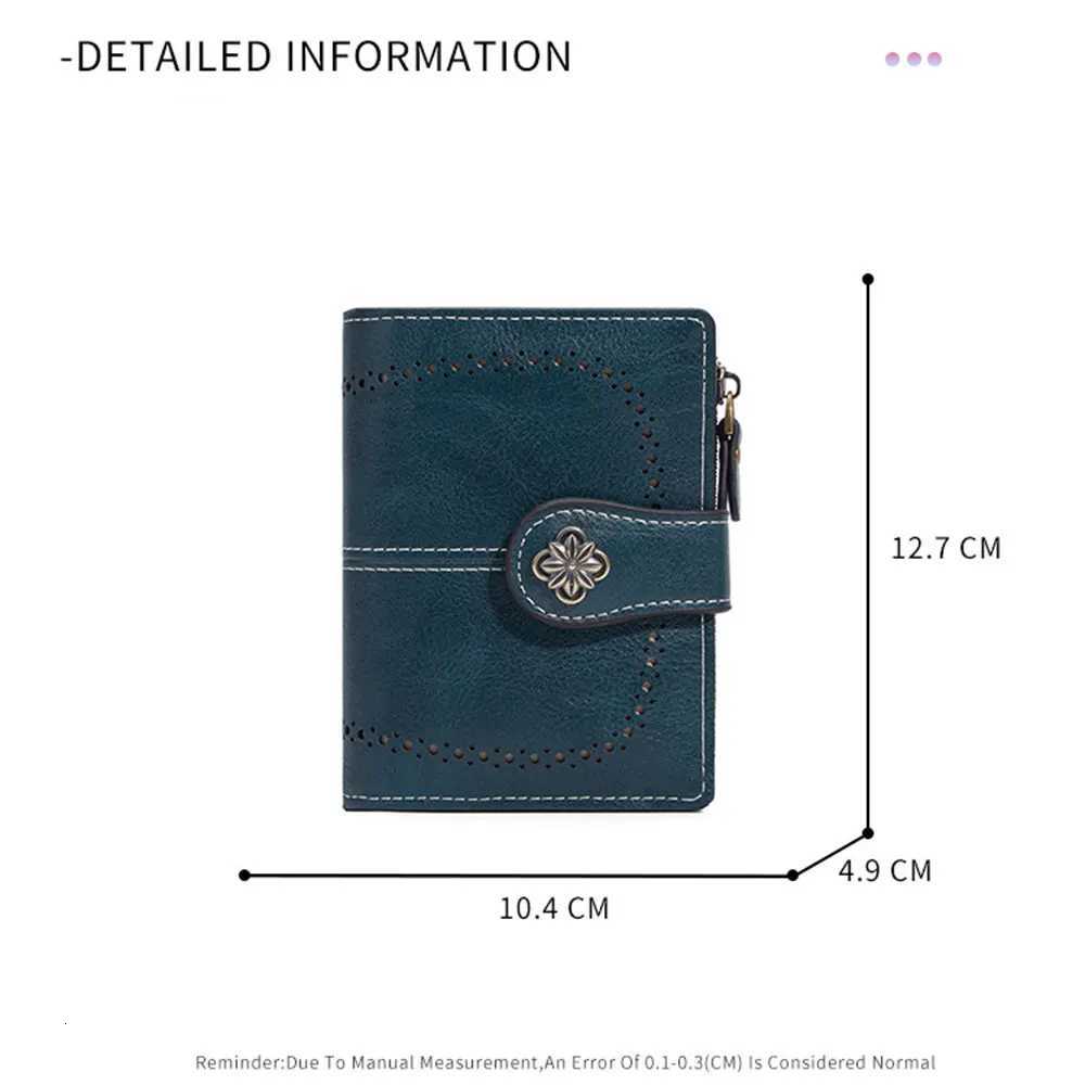 Wallets New RFID Card Women Holder Large Capacity Female Coin Purse Photo Holder Wallet For H260707