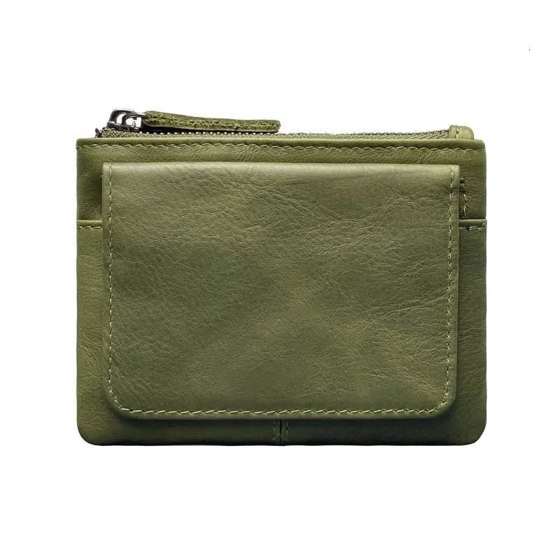 And New Womens Cow Leather Mens Card Bag Coin Purse Slim Holder Wallet For Men and Women ID Card Pocket H260707