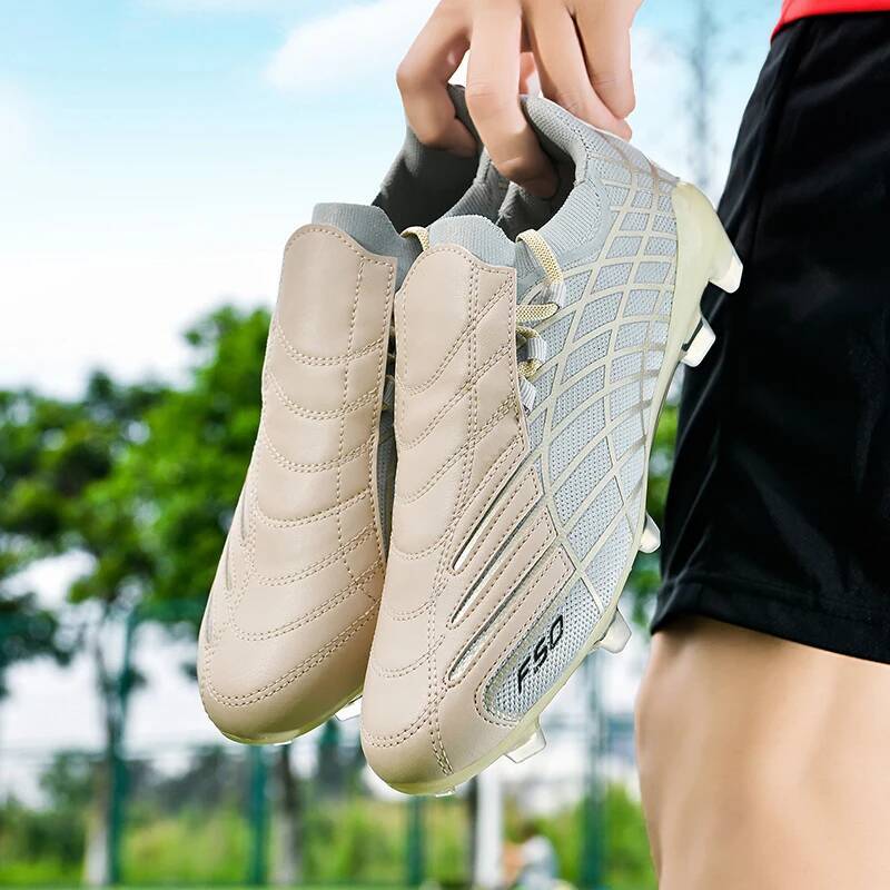 8552 High Quality Mens Shoes Training F50/FG Outdoor Sport Football Boots Adult Long Spikes Non Slip Match Soccer Cleats 26Y0707 - view 3