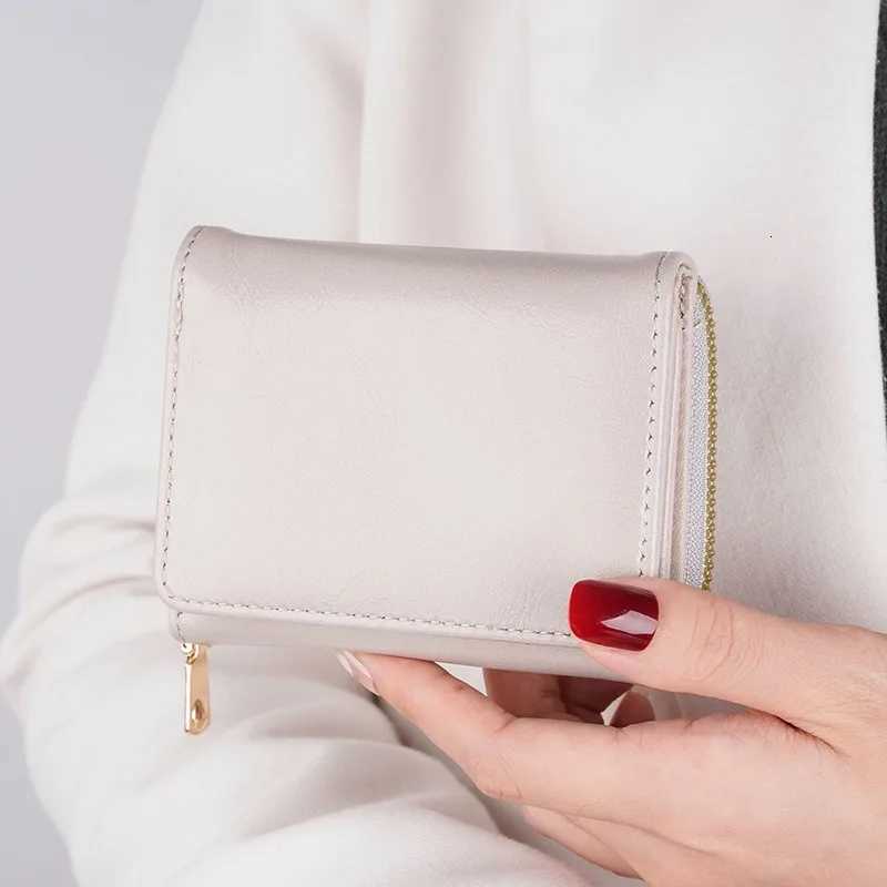 Cash ID Card Wallet Womens Wallet Small Wallet Short Wallet Card Bag Zipper Wallet Multi-layer Three-fold H260707