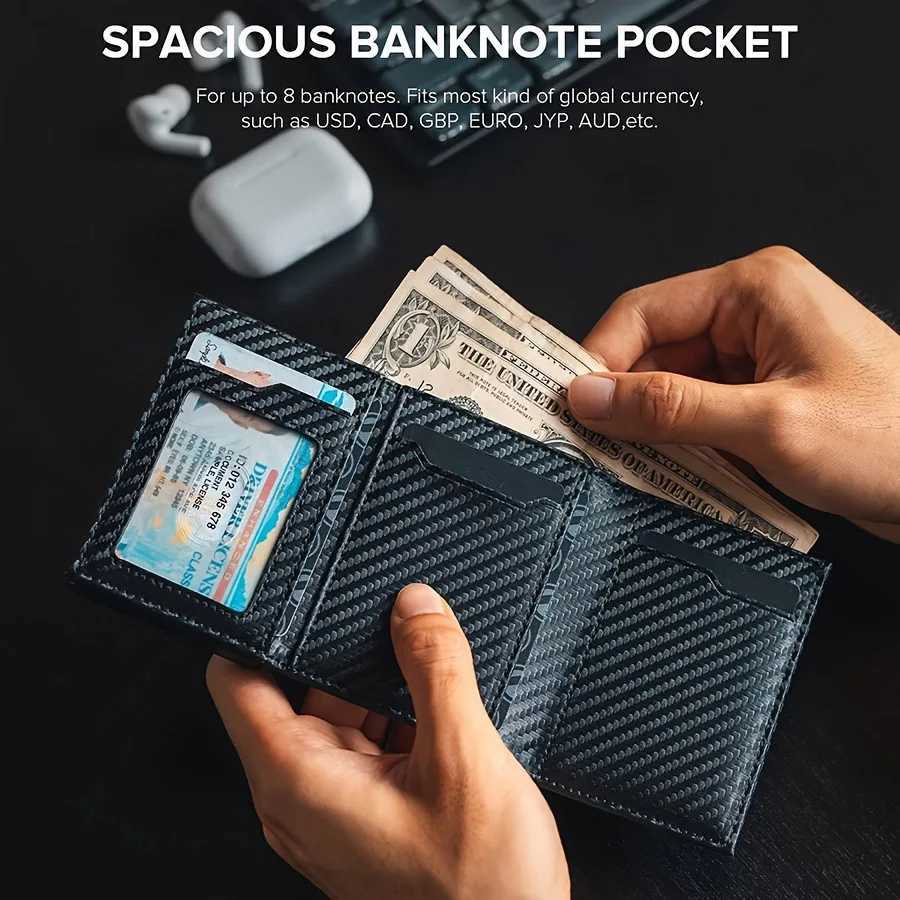 RFID Up Wallet Automatic Pop Blocking Multicolor Slim Aluminum Metal Ejector Minimalist Holder Case for Men H260707