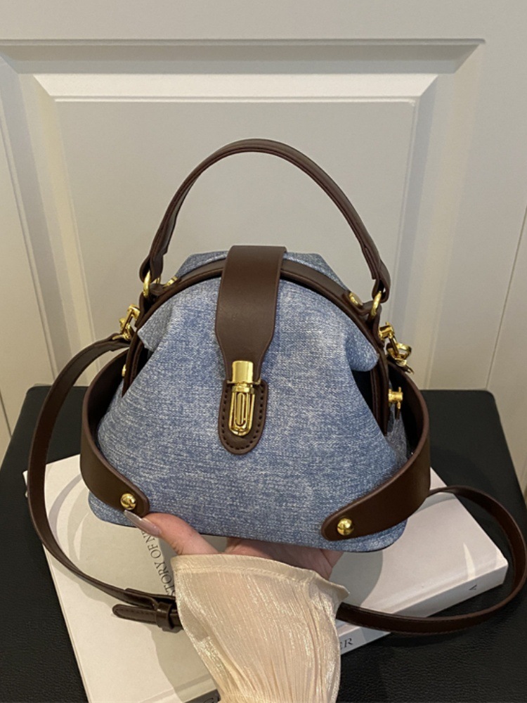 New Free shipping designer bags for womens Shoulder bags grey brown beige Fashionable versatile vintage single shoulder versatile commuting crossbody  - view 4