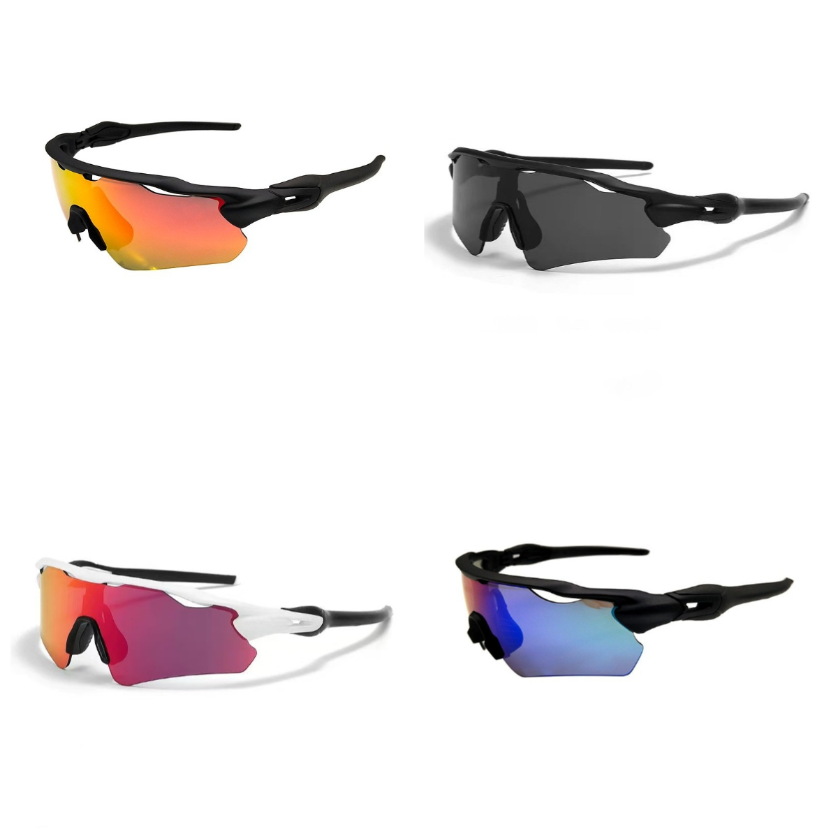 Designer Outdoor Sports Sunglasses Windproof Cycling Glasses for Men Women UV Protection Sunglasses Polarized Goggles Lightweight Sport Shades High Quality