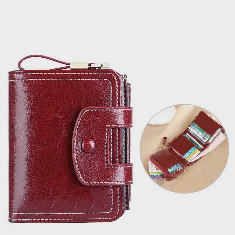 Multi-color Leather WERLLANDS Wristlet PU Snap Button Unisex Short Wallet H260707