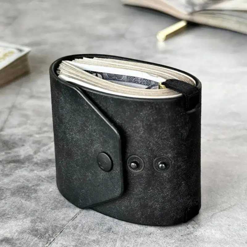 Leather Quick-Access Cash Holder PU Wallet / Money Wrapper Organizer Clip Bill Holder Storage Pouch Pocket Wallet H260707