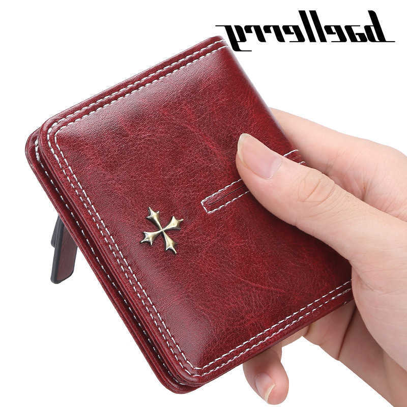 Wallets Short Women Baellerry New High Quality Slim Card Clips Zipper Female Coin Purses Photo Holder Mini Wallet For H260707