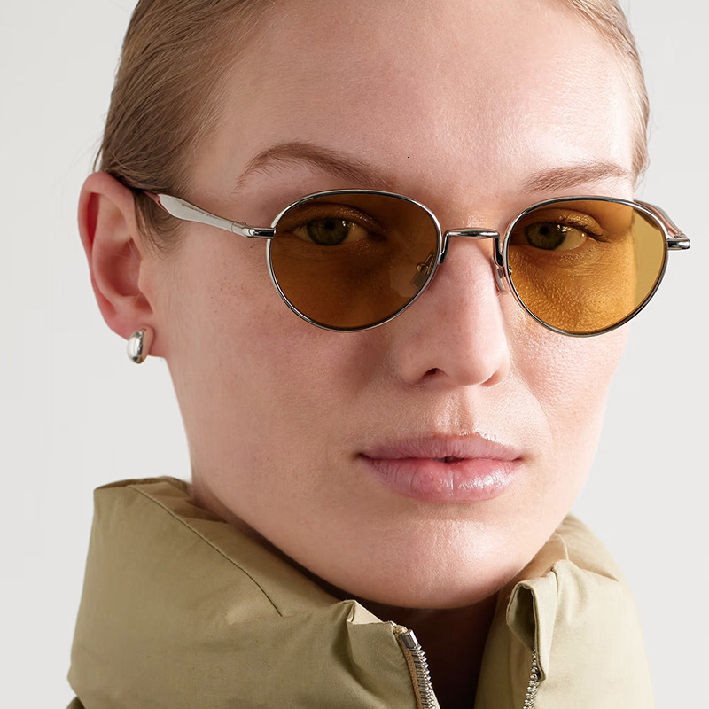 Small Frame Metal Round Protection 2026 New Style Personality Sunglasses High End Sun Glasses for Men and Women - view 3