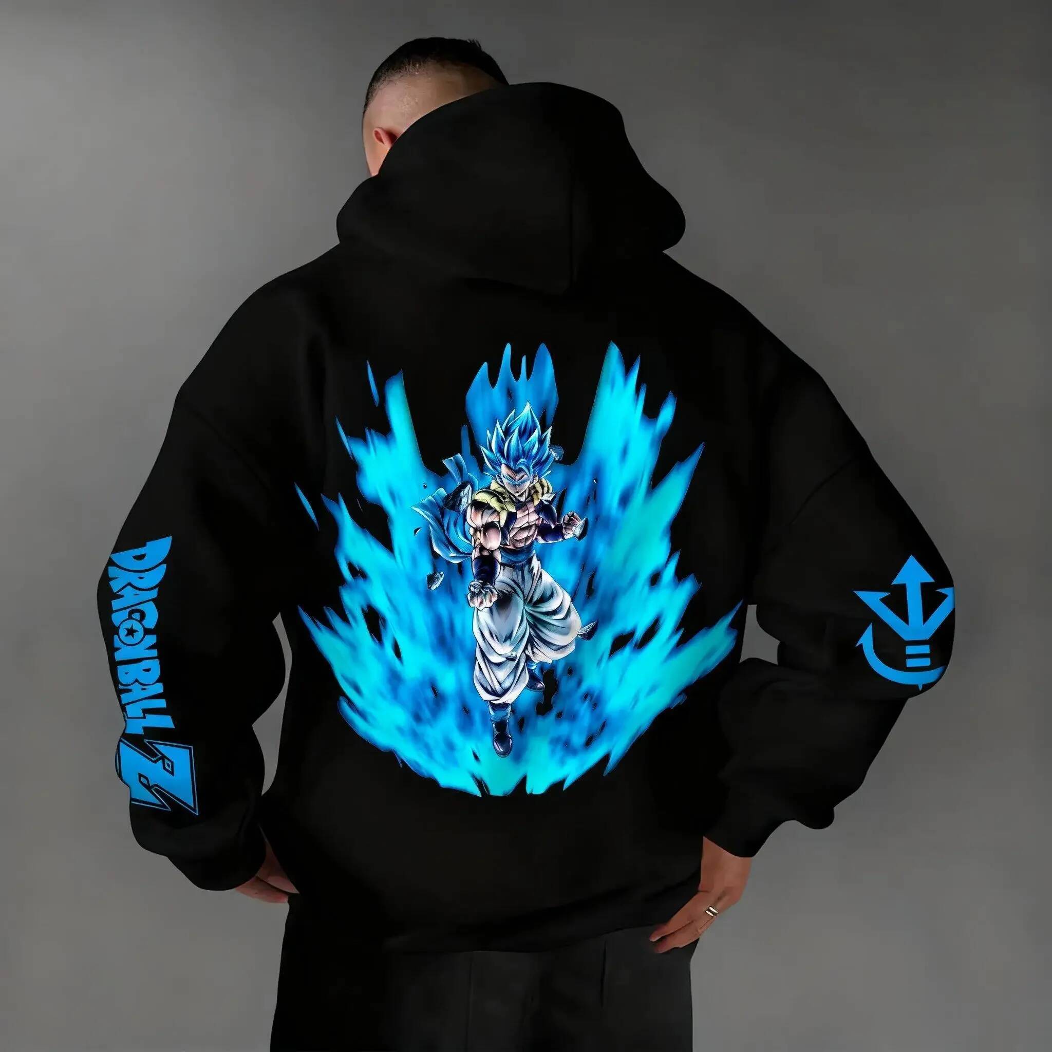 2026 New Dragon Ball Graphic Pullover Hoodie Men Women Streetwear Oversize Casual Anime Print Hooded Sweatshirt Y2k Top - view 5