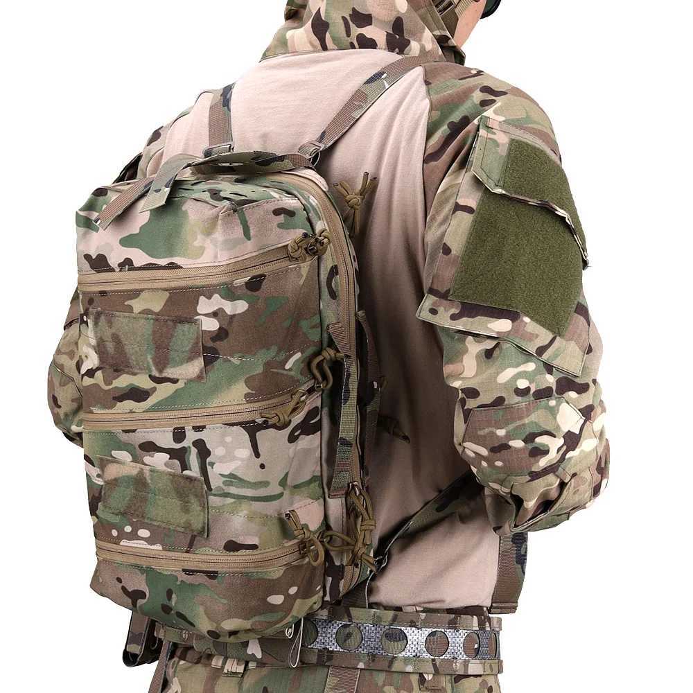 Assault Tactical Delta Bag Compact Medical Commuter Backpack Outdoor First Aid Pocket Portable IFAK GP Pouch Hunting SS Style C260707 - view 6