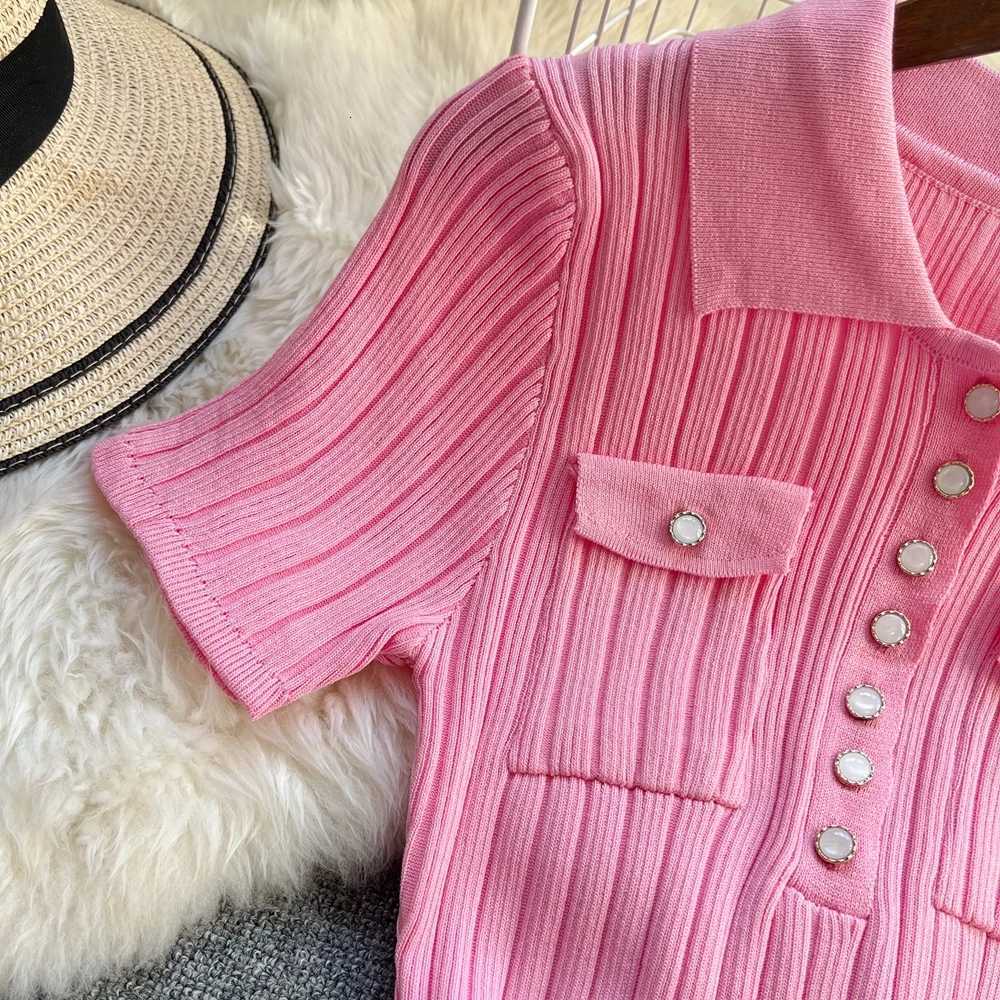 Dress YuooMuoo Women Brand 2026 Style New Arrival Lady Slim Waist Knitted Short Dress Spring Summer Women Clothing Party Vestido H260707