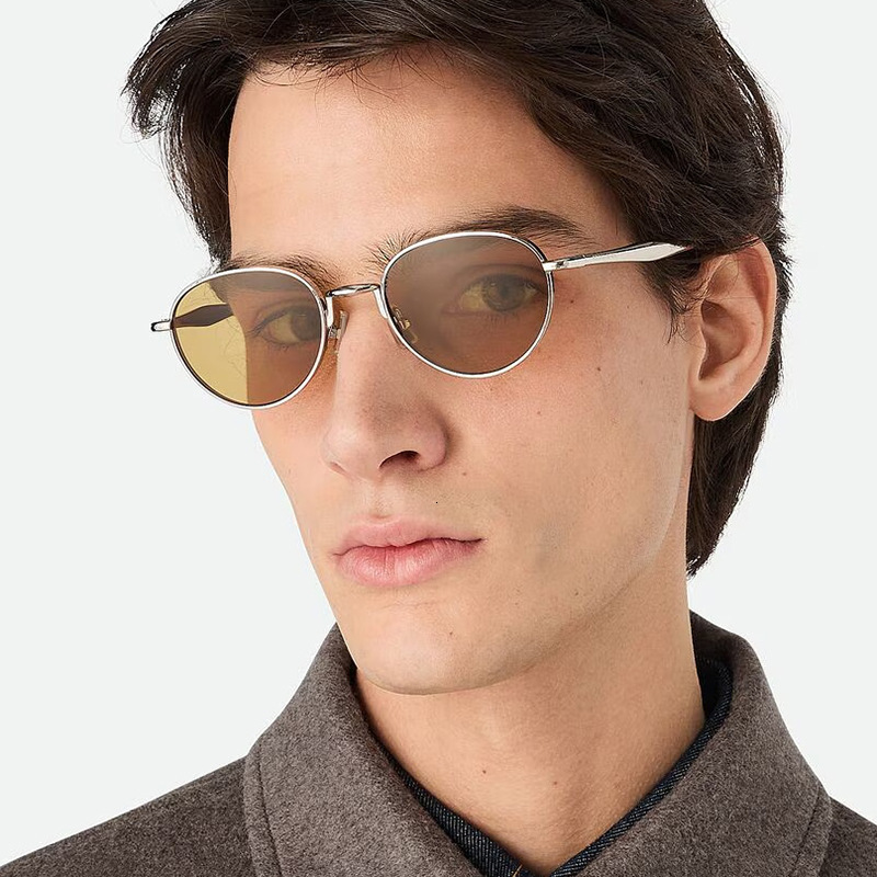 Small Frame Metal Round Protection 2026 New Style Personality Sunglasses High End Sun Glasses for Men and Women - view 4