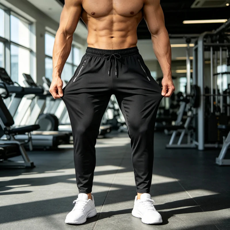 Men Casual Sports Pants Spring Summer Trendy Trousers for Fishing Jogging Training Hiking Football Perfect Gift 260707