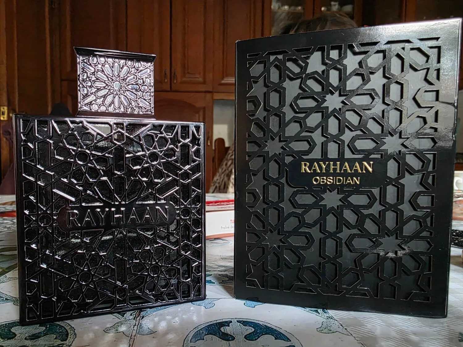 Long-Lasting 100ml/34oz Obsidian Perfume Rayhaan Women Fragrance For Daily Use C260707C260707 - view 4