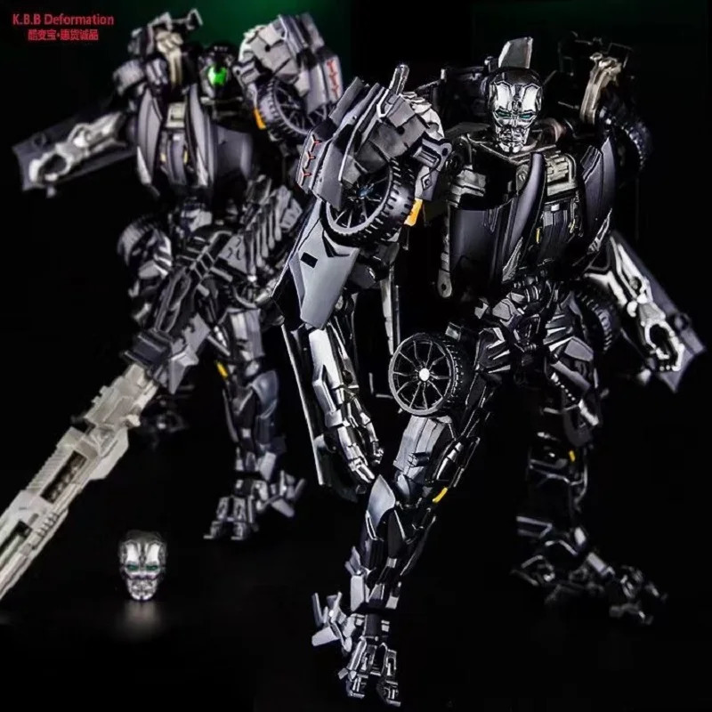 Transformation Robot Toy 4 Dark Lockdown Robot Car Figures Film Version Deformed Car Toy Childrens Birthday Gift 260708 - view 3