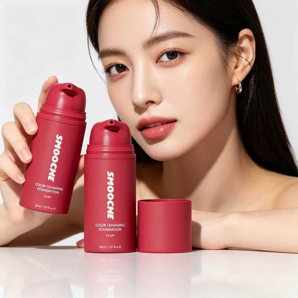 Adapting Color Foundation Lightweight Self Moisturizing Texture Prevent Dry Cracking Conceal Fine Lines And Create Flawless Skin C260707 - view 3