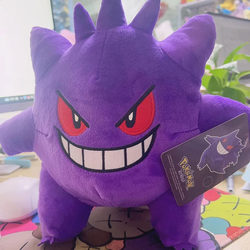 Kawaii Gengar Plush Toys Peluche Gengar Stuffed Doll Devil Gengar Anime Plushies Cartoon Gengar Image Xmas Gifts260617