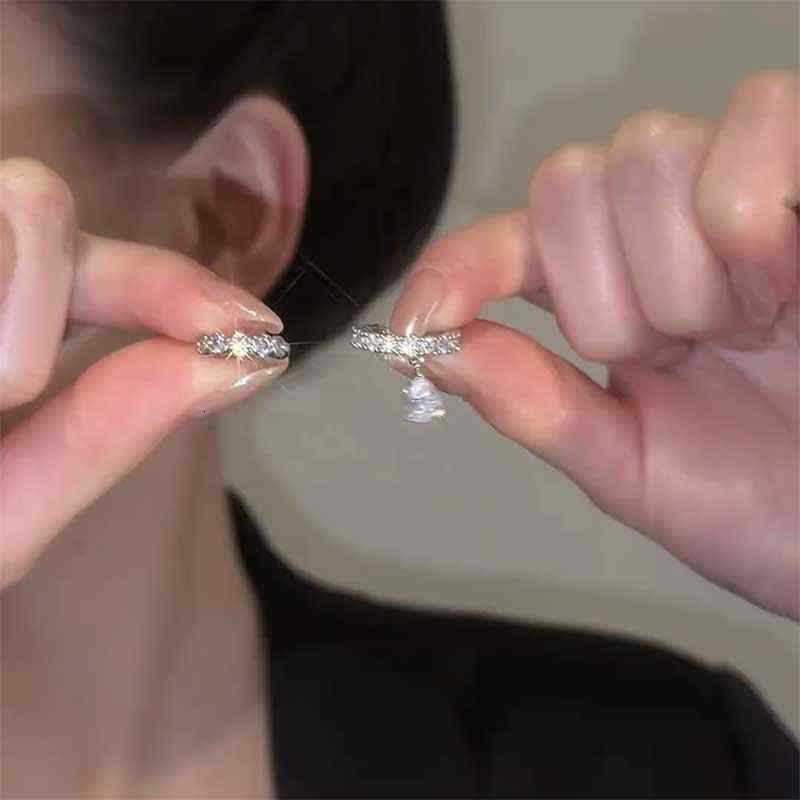 Unique Stackable Cuff Earring Set Non-Piercing Ear Clips Trendy Ear Jewelry For Daily Fashion Styling - view 4