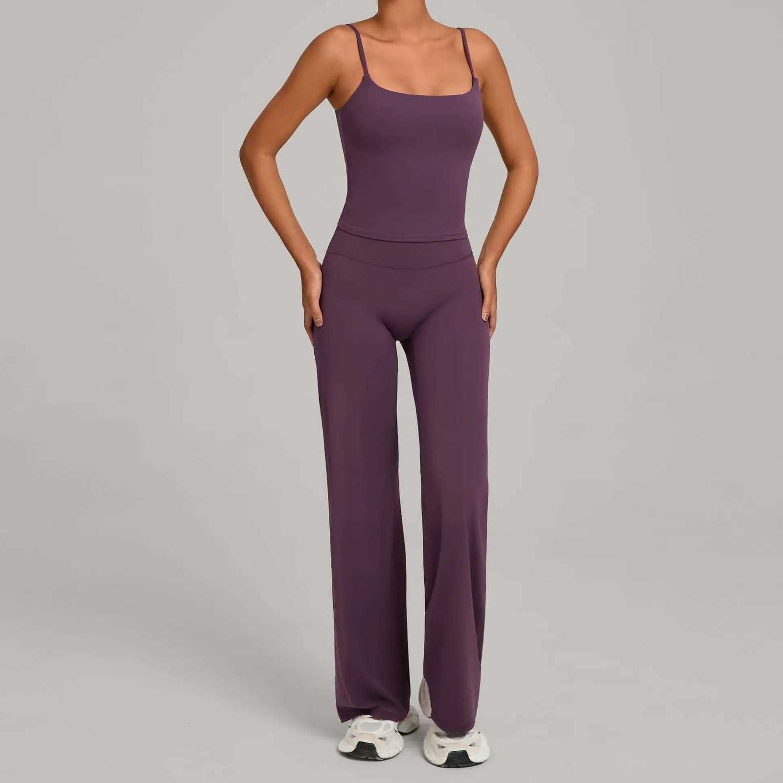 Womens Yoga Set 2 Pieces Tracksuit Workout Outfits Push Up Sportswear Gym Clothing High Waist Leggings Fitness Bra Sports Suits C260707 - view 6