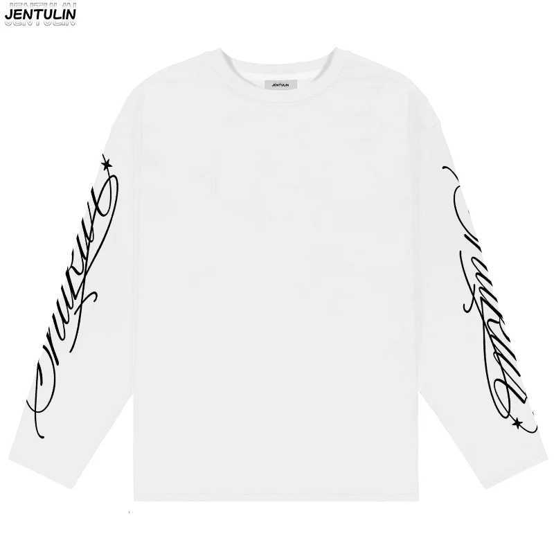 Long Y2k Hip Sleeved Hop Top Subculture Harajuku Letter Print Punk Top Street Wear Rock Gothic Oversized Long Sleeved T-shirt J260708 - view 7