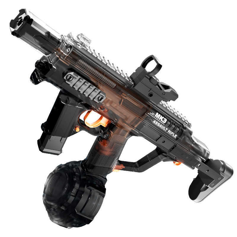 2025 New Fire Dance MK3 Electric Water Gun Toy Continuous Fire Manual and Automatic with Fire Effect Childrens Water Sprayer and Water Absorber L26070 - view 6