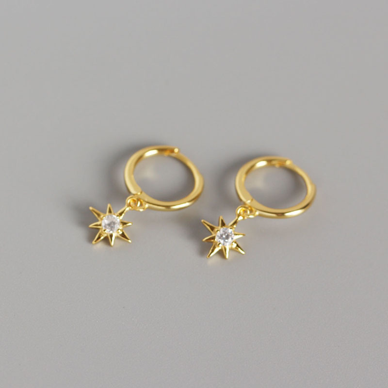 Multicolor s925 sterling silver designer earrings for women silver gold tone trendy ladies accessories elegant daily wear fashion jewelry gifts free s