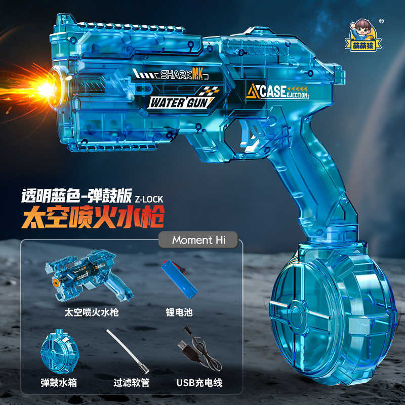 New model energyconcentrating space electric water gun with lights burst and deformation features large capacity fully automatic continuousfir L260720 - view 7