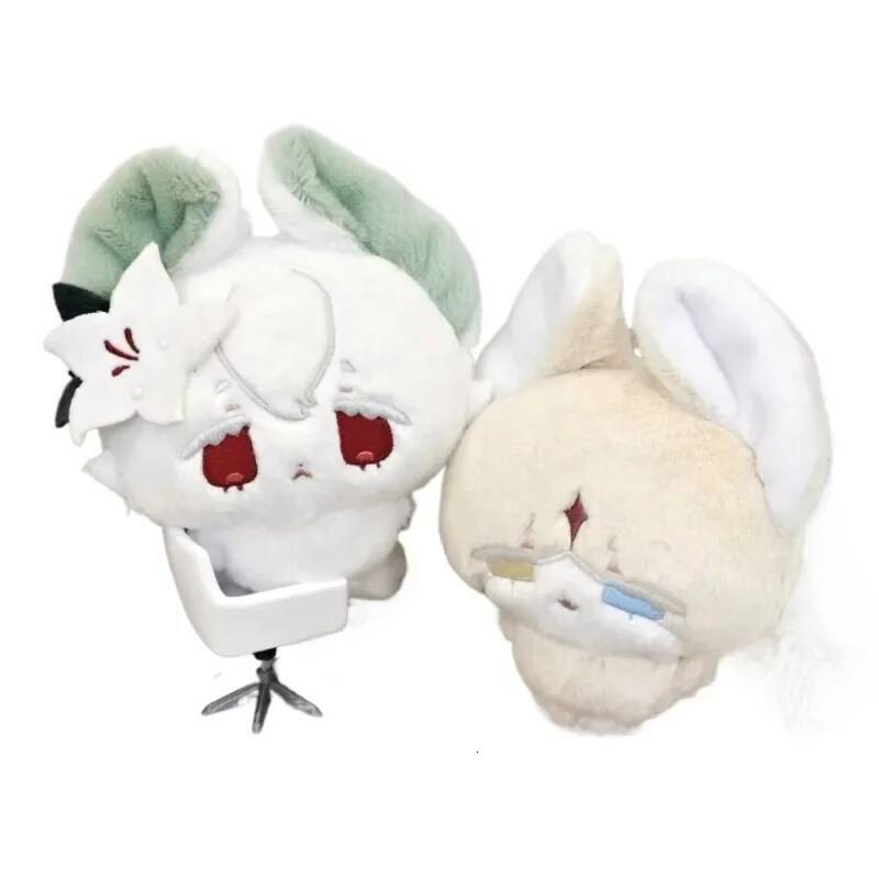 Stuffed10cm Game Kingdom Pure Vanilla White Lily Cookie Cartoon Plshies Toys Cute Cosplay Pendant Backpacks Gift 26Y0709 - view 5