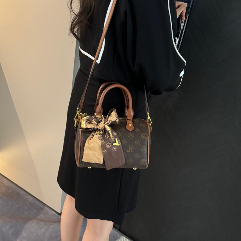 Luxury Designer MONICA KIKI Luxury 2026 New Fashion Designer Boston Versatile Trendy Commuting Grey Khaki Shoulder Bag For Women - view 7
