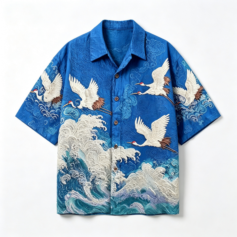 Men's T Shirts Y2K Harajuku Swan printed short-sleeved summer T-shirt Shirt Tees Loose Hip Hop Print Oversized Cotton Tshirt Punk Short Sleeved S