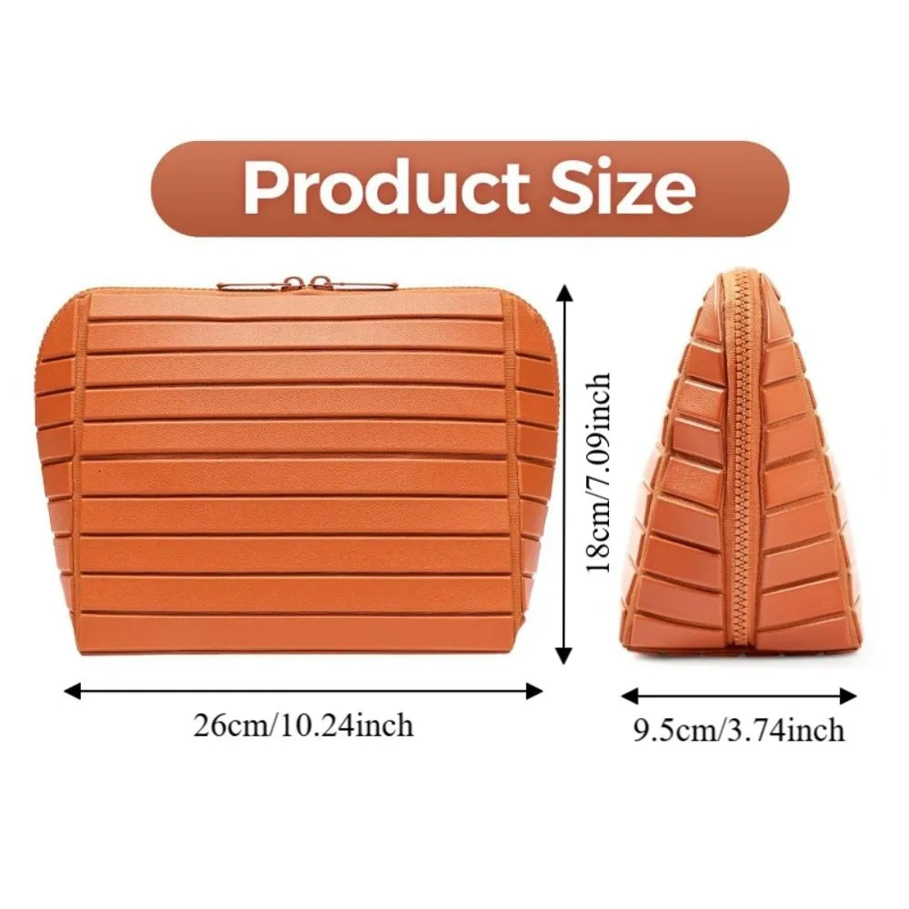 High-quality Large Capacity Travel Makeup Bag Adjustable Dividers Portable Cosmetic Bag Practical Durable Toiletry Bag for Women 260709 - view 6