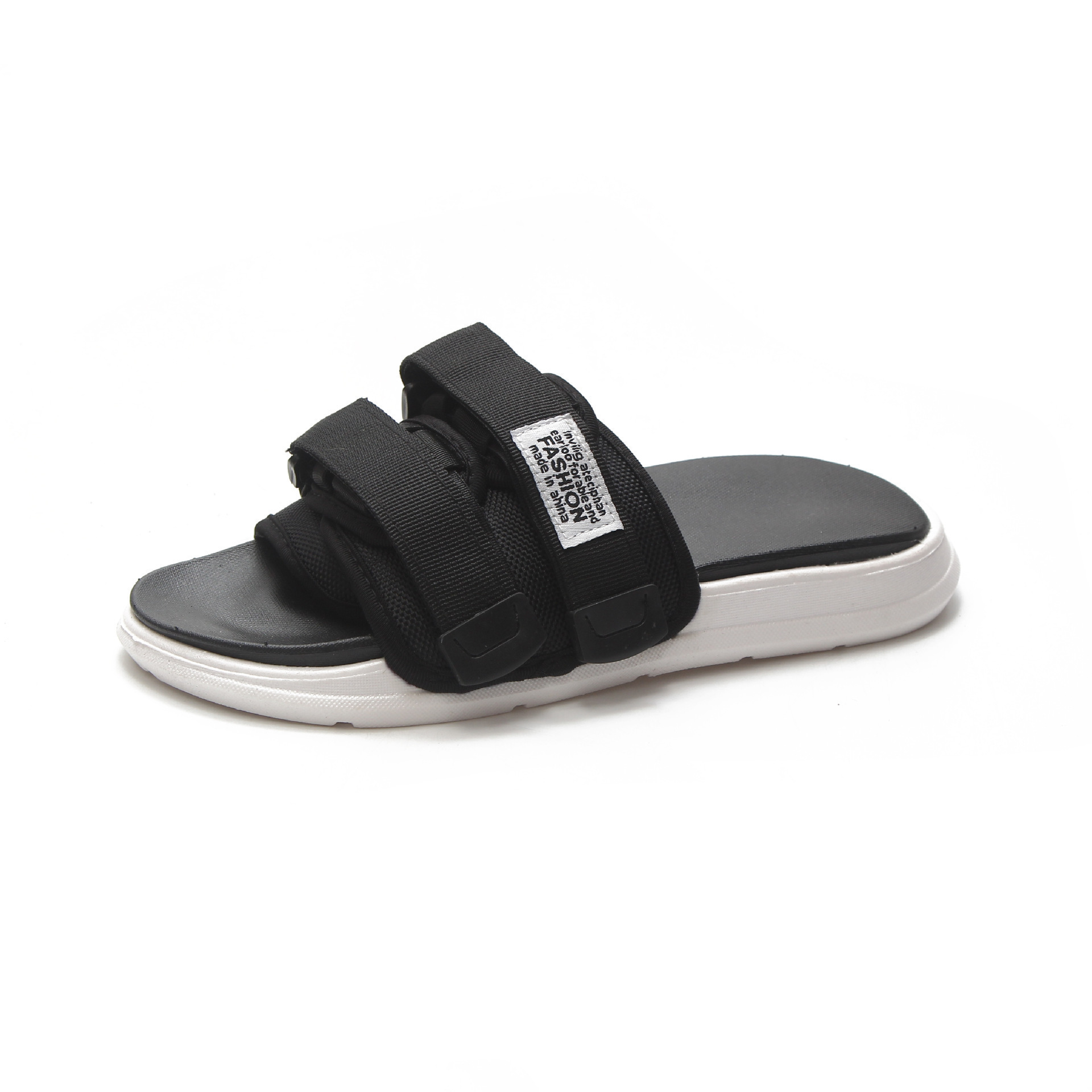 Free shipping fashion bow platform slippers women wear embroidered beach slippers black pink khaki gray plus size 39-46 - view 9