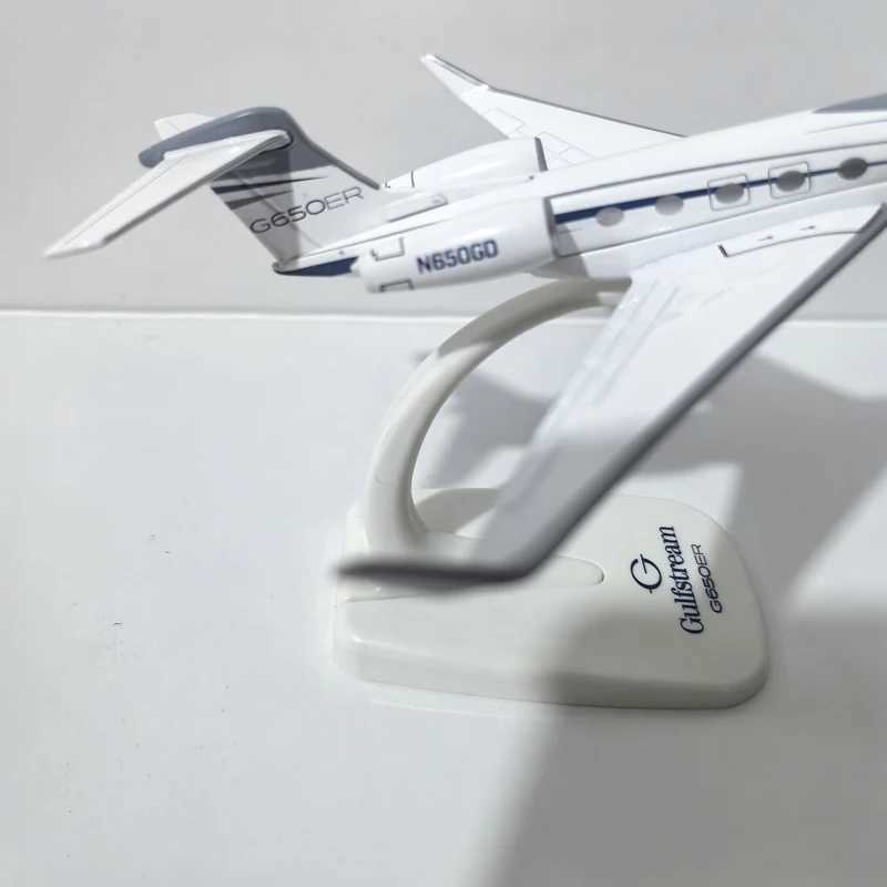 JASON TUTU Gulfstream G650 Aircraft Diecast 1/200 Scale Planes G650ER Airplane Model Plane Model C260711 - view 5