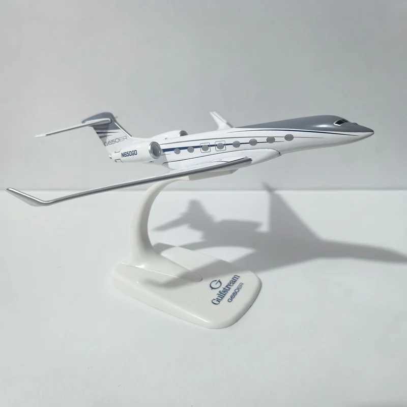 JASON TUTU Gulfstream G650 Aircraft Diecast 1/200 Scale Planes G650ER Airplane Model Plane Model C260711 - view 7