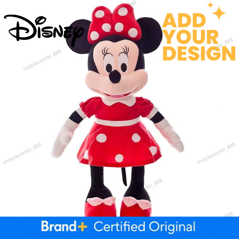 40-100cm Stuffed Mickey&Minnie Mouse Plush Toy Soft Goofy Pluto Donald Duck Mickey Minnie Dolls Birthday Wedding Gifts for Kids - view 3