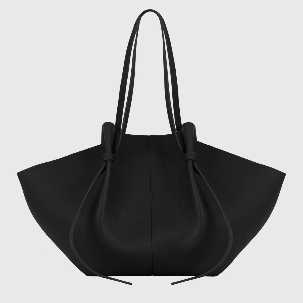 2026 New Wing Bag Litchi Leather Commuter Bag Large Capacity Tote Bag Premium Underarm Bag Single Shoulder Handbag - view 5