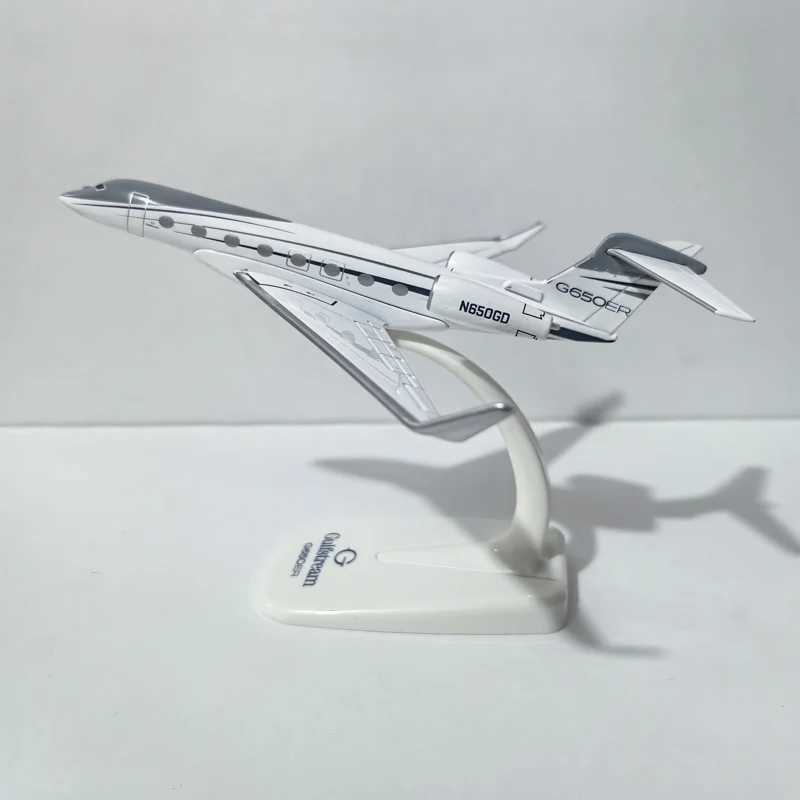 JASON TUTU Gulfstream G650 Aircraft Diecast 1/200 Scale Planes G650ER Airplane Model Plane Model C260711 - view 4