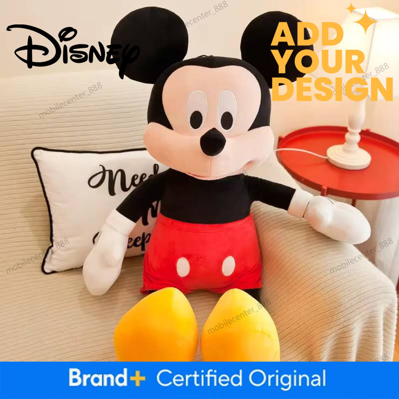 40-100cm Stuffed Mickey&Minnie Mouse Plush Toy Soft Goofy Pluto Donald Duck Mickey Minnie Dolls Birthday Wedding Gifts for Kids - view 5