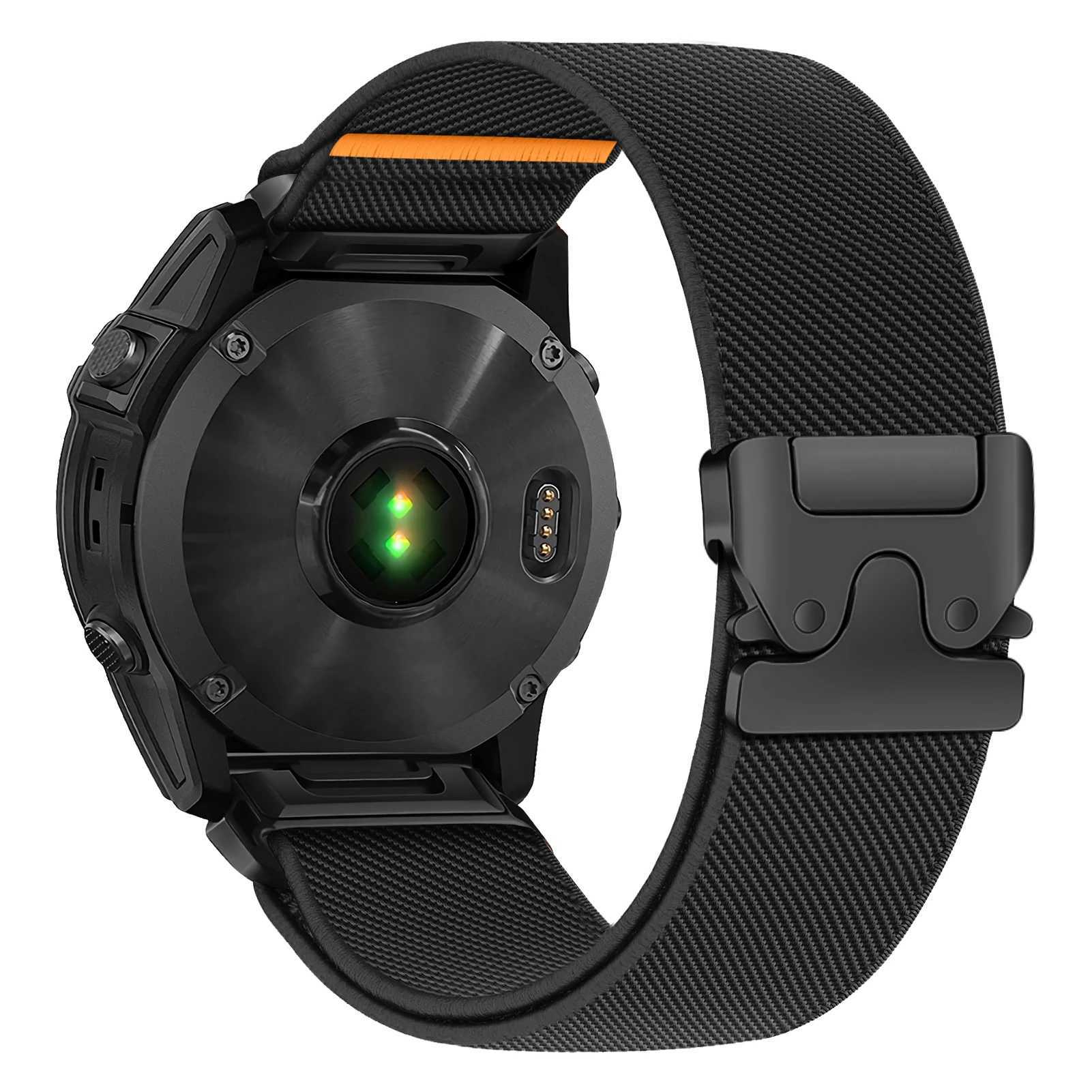 22mm 26mm Quick Fit Strap for Garmin Fenix 8 7 Pro 7S 6X 6 5X Venu 3 Tactix 7 Parachute Nylon bracelet correa Fenix 8 band 47mm C260711 - view 5