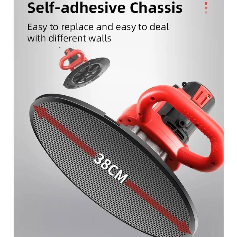 220V Electric Sander 2880W/4880W Dustless Smoothing Cement Mortar Trowel Leveling Machine for Ceiling, Wall db3e9 - view 4