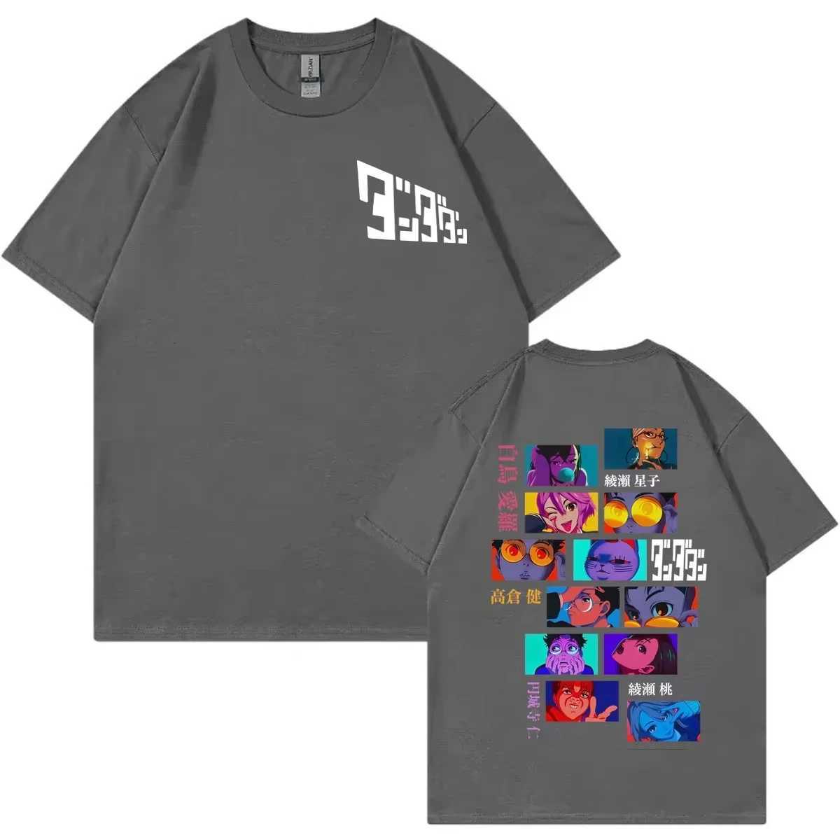Men Dandadan Japanese Anime T-shirt Clothing Fashion Cartoon Short Sleeve T-shirts High Quality Cotton Oversized T Shirts J260713 - view 4