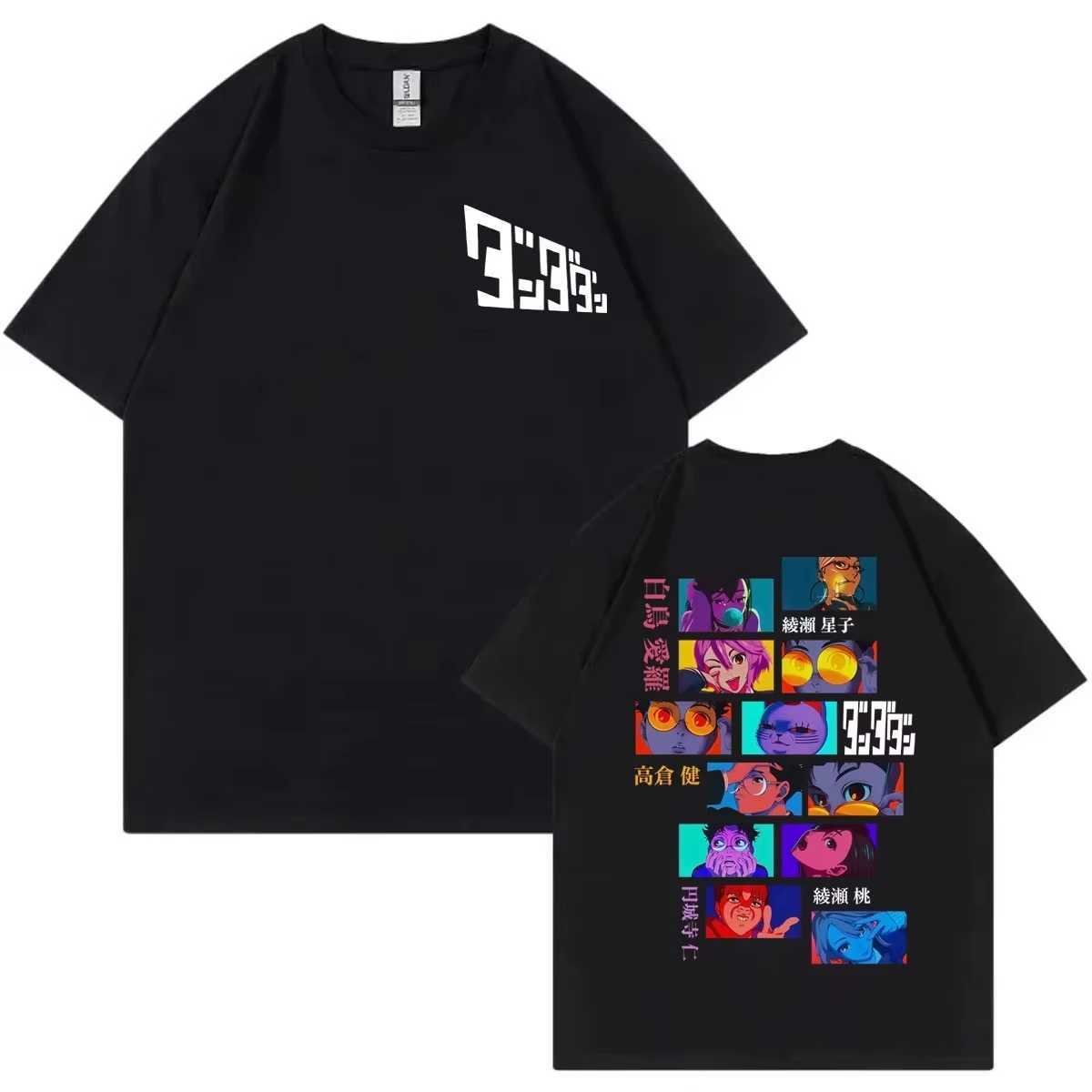 Men Dandadan Japanese Anime T-shirt Clothing Fashion Cartoon Short Sleeve T-shirts High Quality Cotton Oversized T Shirts J260713 - view 3
